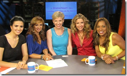 Ellie Drake, Karina Smirnoff, Mari Smith, Tava Smiley, Rolonda Watts