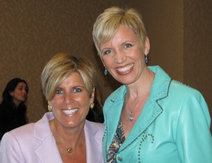 Suze Orman and Mari Smith