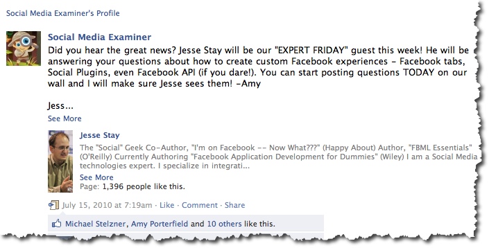 Example Expert Friday - Guest from previous Summit