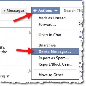 Delete Facebook Messages