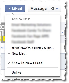 Facebook Liked Button Options