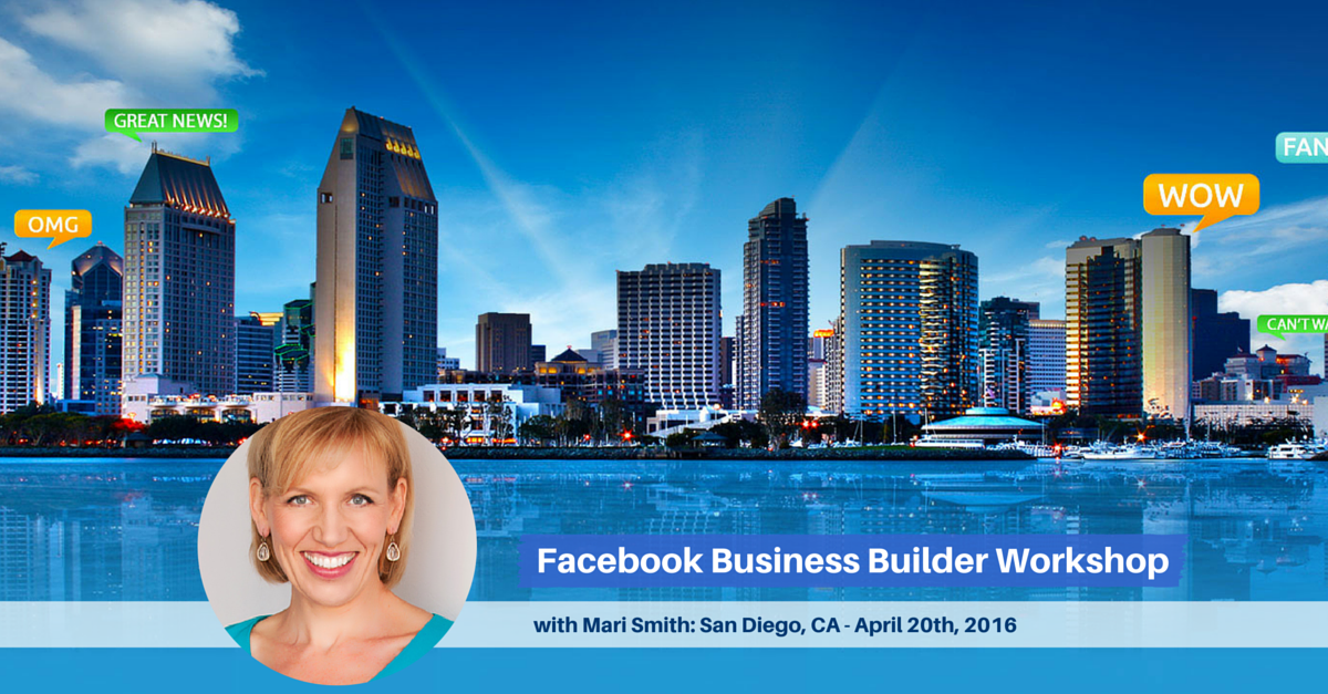 Facebook Workshop with Mari Smith, San Diego