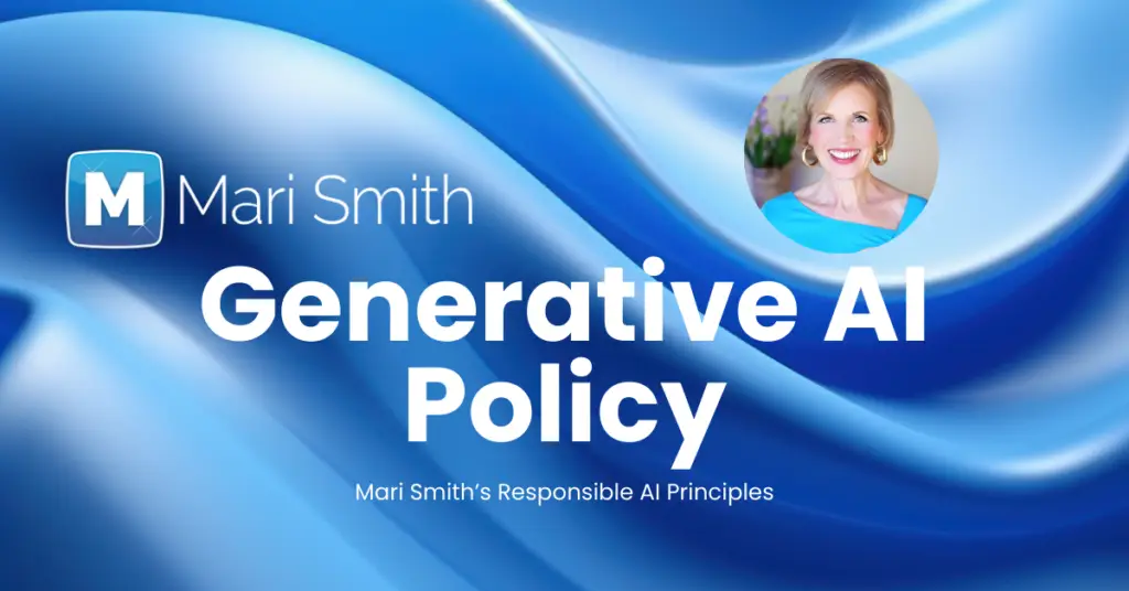 mari smith generative ai policy