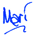 Mari Smith's signature