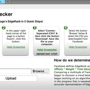 EdgeRank Checker App