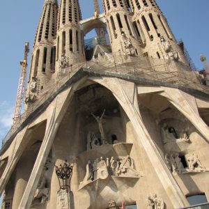One of the many facades of la Sagrada Família