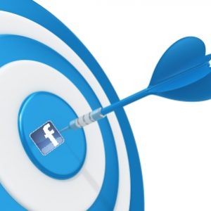 Facebook ad targeting dartboard