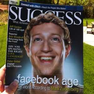 SUCCESS Magazine - Mark Zuckerberg