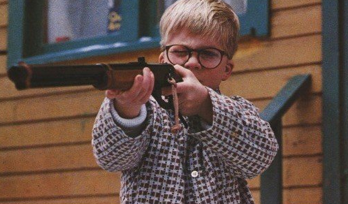 Young Boy with Gun