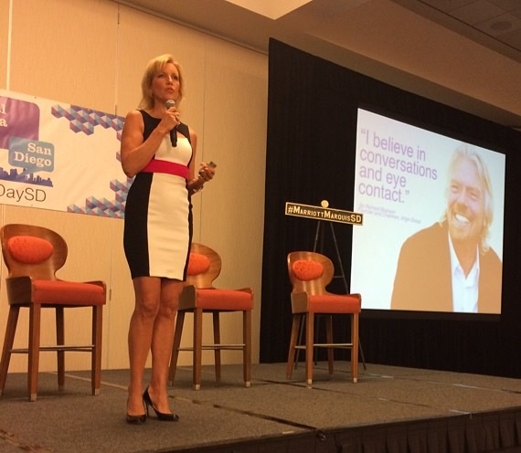 Mari Smith - Social Media Day San Diego 2014 - Richard Branson