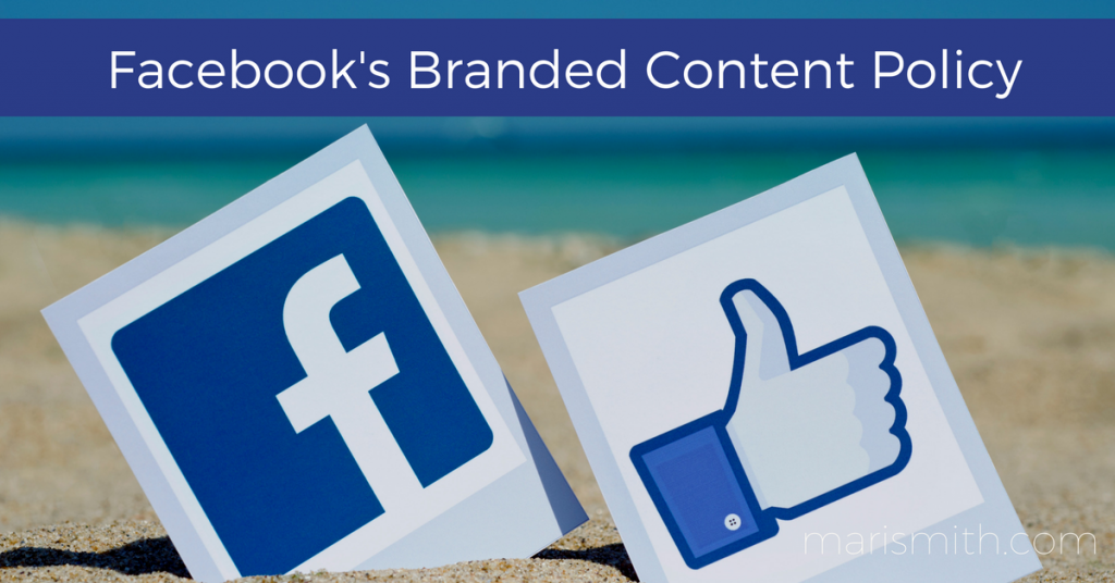 Facebook's Branded Content Policy