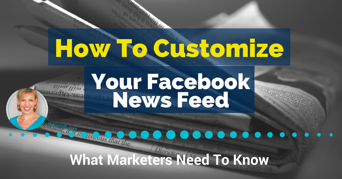 How to Customize Your Facebook News Feed