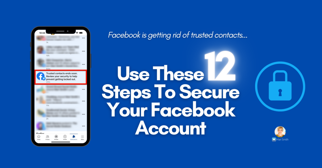 12 steps to secure your facebook account