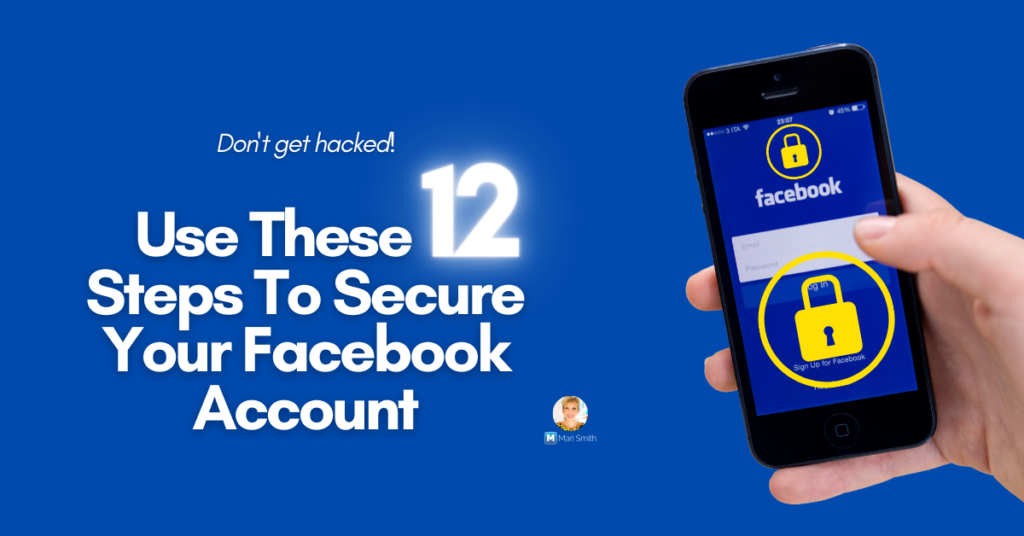 12 steps to secure your facebook account