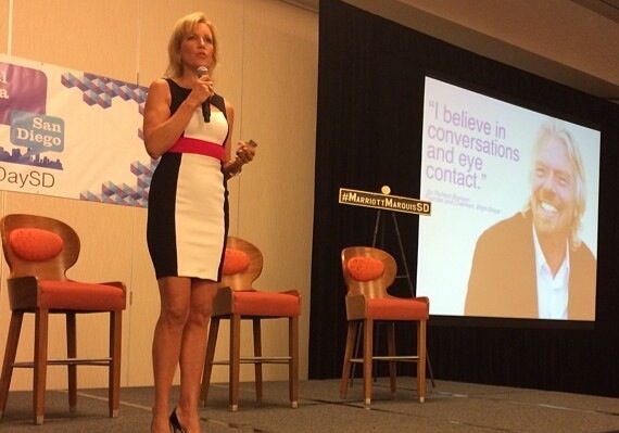 Mari Smith - Social Media Day San Diego 2014 - Richard Branson Mari Smith - Social Media Day San Diego 2014 - Richard Branson